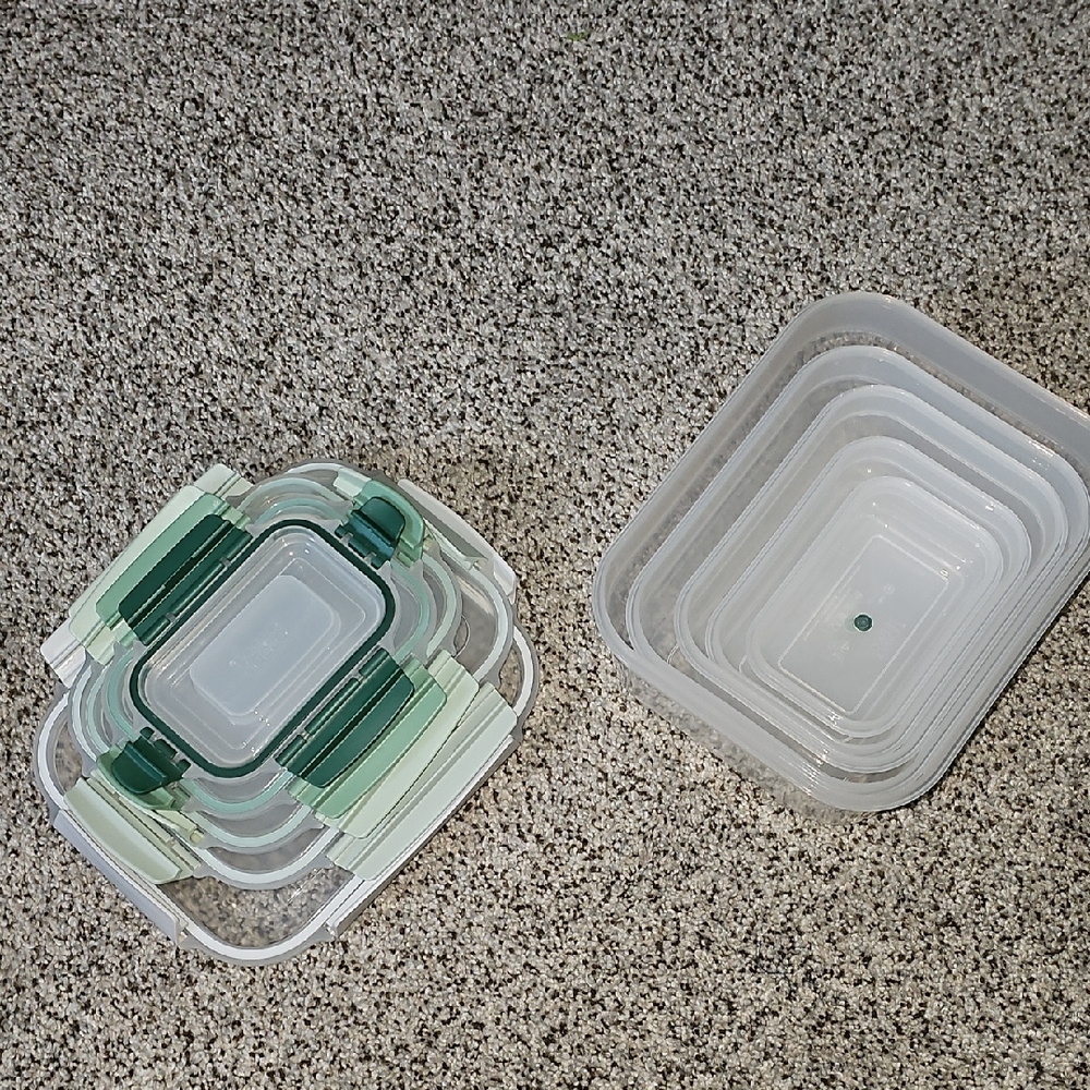 Joseph Joseph Nest Lock Container Set Green Tones 10 Pc